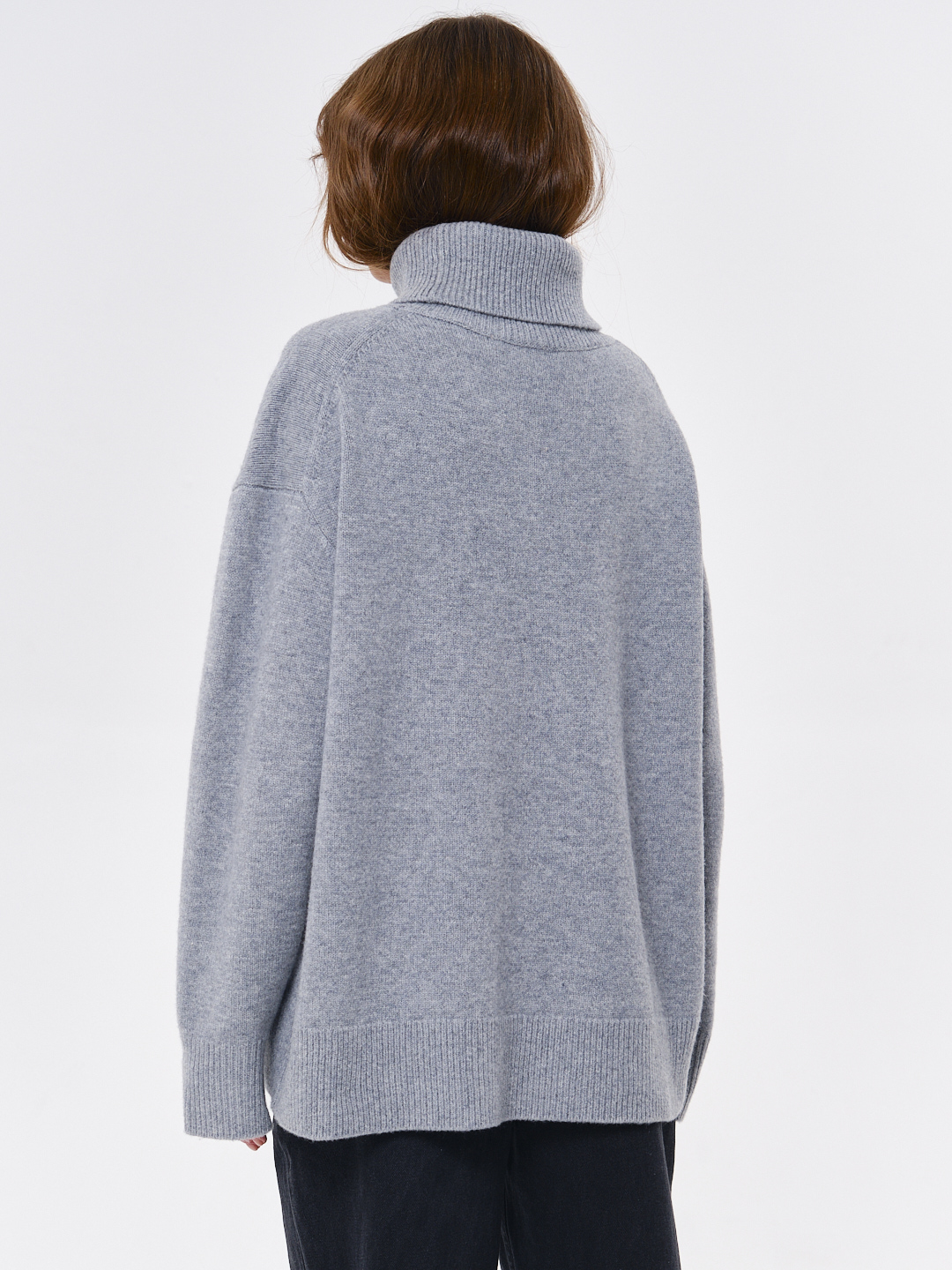 Свитер 100% WOOL (серый) old