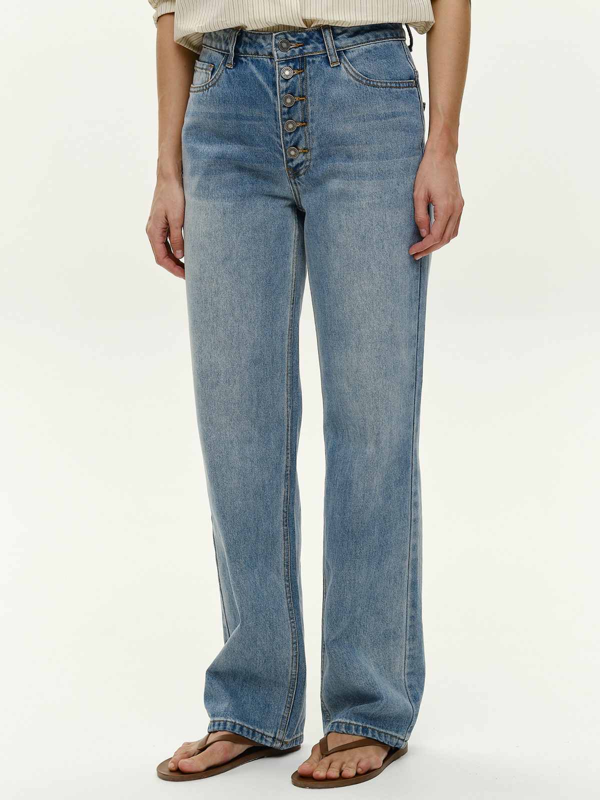 Джинсы BOOTCUT (светло-голубой)